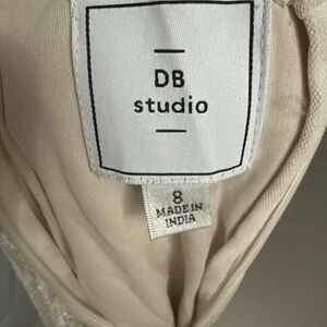 David's Bridal Cream Wedding Dress